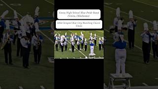 Vinita High School Blue Pride Band VinitaOklahoma 2024 Glenpool BlueGrey Marching Classic FINALS [upl. by Harak]