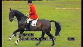 Paul Schockemöhle  Deister  GP Aachen 1985 jump off [upl. by Rosenwald452]