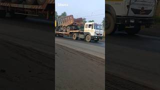 Running Volvo tipper load Tata trailerrespectdrivers 🚛 [upl. by Kisung]