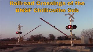 Railroad Crossings of the BNSF Chillicothe Sub Volume 5 [upl. by Windzer]