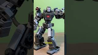 The BEST LEGO Marvel Mech  War Machine Mech Armor Overview [upl. by Nilre548]