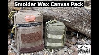 Smolder Wax Canvas EDC Pouch  My Favorite [upl. by Nilrem]