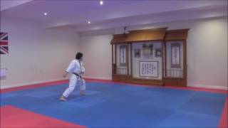 Meikyo kata by SKIF Sensei Katsu TJShuhari Shotokan Karate Association [upl. by Iznek]