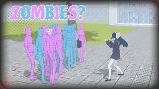 🍙 °Zombies In My School°😨 🍙  High school simulator 2018° [upl. by Haman538]