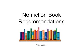 Nonfiction book recommendations [upl. by Brentt]