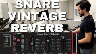 SNARE REVERB SETTINGS  BEHRINGER WING  X32M32 [upl. by Kwei670]