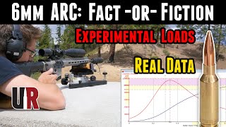 6mm ARC Fact or Fiction Real Performance Results FromScratch Experimental Load Development [upl. by Anivlac633]