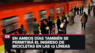 Metro operará con horario de día festivo este Jueves y Viernes Santo [upl. by Lyndell]