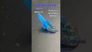 Discussing Minerals Shattuckite minerals [upl. by Ainecey748]