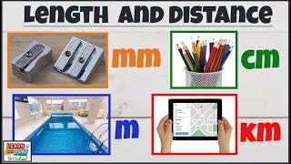 MeasurementLength mm cm m and km for Kids [upl. by Atiuqat516]