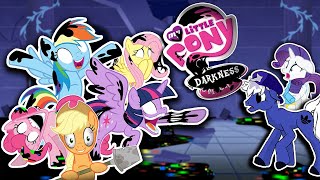 PIBBY DESTRUYÓ A TODOS LOS PERSONAJES DE MY LITTLE PONY  Darkness is Magic v2 FNF CORRUPTO [upl. by Kcirb]