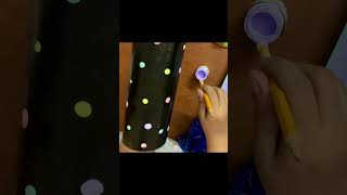 Dotting painting without using dotting tools ytshorts youtubeshorts youtubeindia [upl. by Garrick770]