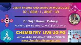 VSEPR THEORY AND SHAPE OF MOLECULES [upl. by Voss]