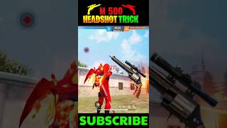 M500 HEADSHOT TIPS AND TRICKS  Ff Headshot setting  m500 headshot trick m500 shorts [upl. by Llehsim]