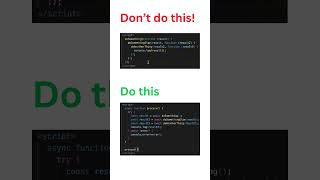 Don’t Do Callback Hell Do Promises or AsyncAwait Instead [upl. by Ahsocin692]