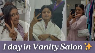 I day in Vanity Salon ✨  Tahrina Chowdhury Lity  Lity Chowdhury ladieswear salon lity vlog [upl. by Baylor]