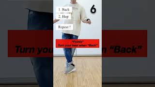 Dance Moves Tutorial  Heel Toe  Hip Hop Style [upl. by Maurine]