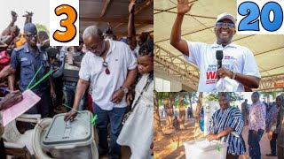 BREAKING NEWS From Dr Bawumias CAMP Bawumia BEATS Mahama 203 In Kasoa [upl. by Aranat592]