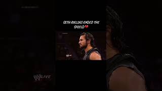 seth rollins ended the shield 💔 [upl. by Apps]