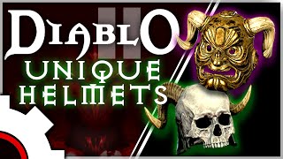 The Complete Guide to Unique Helmets in Diablo 2 Resurrected [upl. by Tonjes]