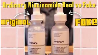 Ordinary Niacinamide Serum Review  Ordinary Fake Vs Original  Where To Buy Original Niacinamide [upl. by Calisa81]