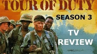 TOUR OF DUTY Season  Series 3 TV Review  1989  1990 [upl. by Airel]