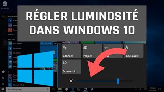 La luminosité de mon écran ne marche plus sous Windows 10 Résolu [upl. by Atterahs878]