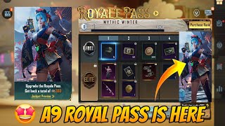 A9 ROYAL PASS IS HERE  BGMI amp PUBG MOBILE   SAMSUNGA3A5A6A7J2J5J7S5S6S759A10A20A30 [upl. by Calloway168]