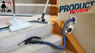 HideAHose Retractable Hose Central Vacuum Review [upl. by Ahsrop479]