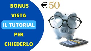 Bonus vista  occhiali  IL TUTORIAL per chiederlo subito [upl. by Anecusa498]