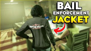 GTA 5 Online How to Unlock NEW The Bottom Dollar Jacket Bail Enforcement Jacket [upl. by Giltzow263]