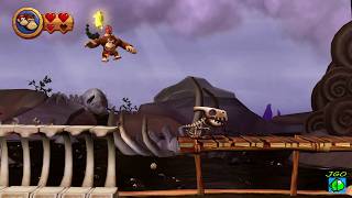 Donkey Kong Country Returns  World 6  Cliff 2010 Platform Wii GAMEPLAY FR HD [upl. by Eek]