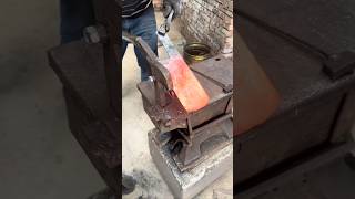 The process of quenching forging cutting and stamping kitchen knives [upl. by Rus]