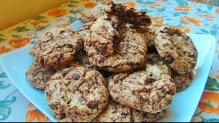 Ricetta COOKIES al Cioccolato GiAlQuadrato [upl. by Simpson]