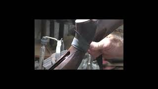 E 001 Cooper M38 Repairing and refinishing a broken rifle stock [upl. by Llewxam]