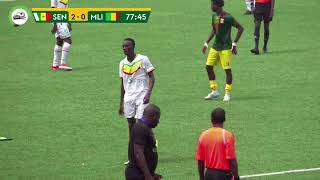 U20 AFRICA CUP OF NATIONS QUALIFIERS WAFU A LIBERIA 2024  SENEGAL VS MALI [upl. by Sadye]