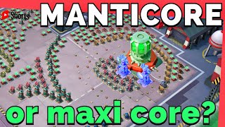 3 MILLION hp Manticore  BOOM BEACH attack strategy amp gameplay [upl. by Savanna]