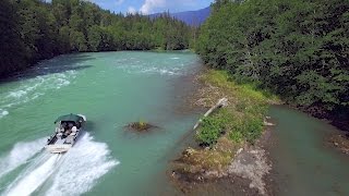 Fishing for Chinook Salmon  British Columbia [upl. by Anahsohs58]