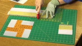 Quilting Quickly  Floating Pinwheels Quilt [upl. by Litta142]