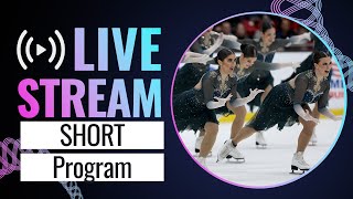 LIVE  Short Program  ISU World Synchronized Skating Championships  Zagreb 2024  WorldSynchro [upl. by Rebecca690]