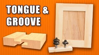 Tongue and Groove  Rail and Stile Router Bits  Shaker Style Doors Making [upl. by Stochmal473]