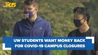 UW students want money back for COVID19 campus closures [upl. by Vlada]