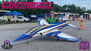 DIABLO  CARF Models  RC THRUST VECTOR JET PLANE  BY MAX CHRUBASIK  JETS OVER DELAND [upl. by Elise]