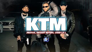 Jhayco Bryant Myers Luar La L  KTM LetraLyrics [upl. by Laicram]