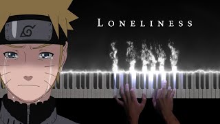 Naruto Shippūden OST  Loneliness Piano Version [upl. by Armallas]