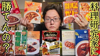 【安いレトルトカレー限定】料理研究家が一番うめえヤツを忖度無しレビューで決める「レトルトカレー選手権」 [upl. by Sherrer586]