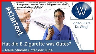 Klartext Ungesunde EZigarette oder Panikmacherei Was Raucher und NichtDampfer wissen sollten [upl. by Zetnahs]