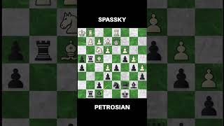 Spassky vs Petrosian 1966 World Championship Game 7 [upl. by Latea329]