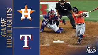 Astros vs Rangers ALCS Game 3 Highlights 101823  MLB Highlights [upl. by Gwenni307]