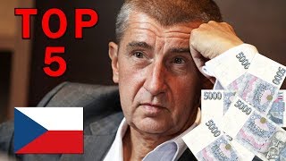 Top 5 nejbohatších Čechů [upl. by Elakram]